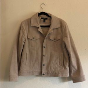 Mauve corduroy jacket